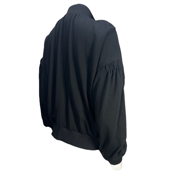 Black CABI Chance Bomber Jacket Size Small Style 3731 - Picture 9 of 10